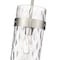 Z-Lite Fontaine 1 Light Pendant, Brushed Nickel & Clear 3035P6-BN - alternate 6